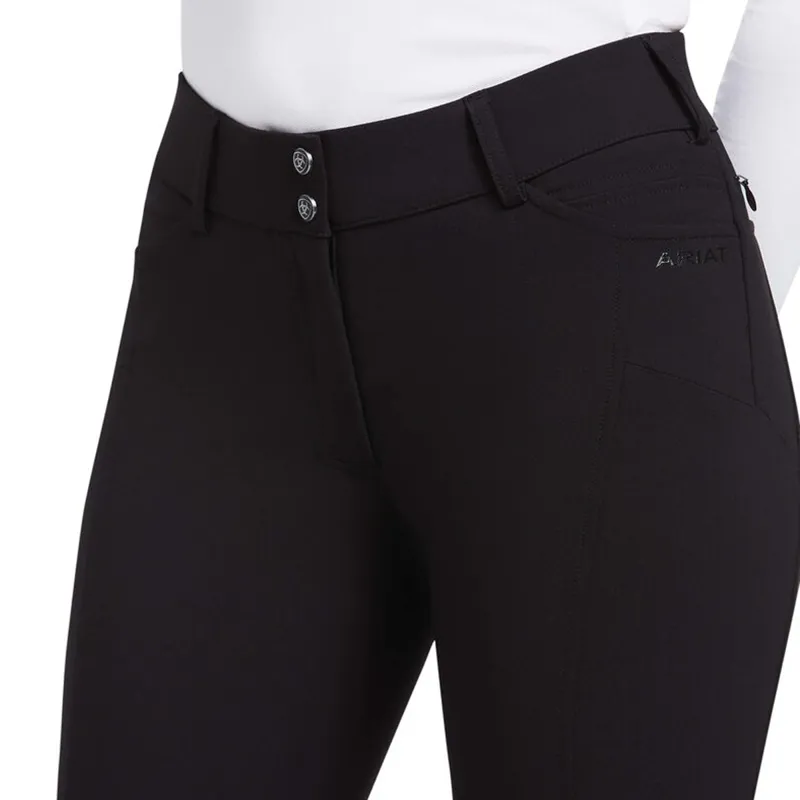 Ariat Women's Prelude Knee Patch Breeches - Black-2